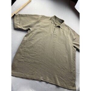 Penguin‎ by Munsingwear Polo Shirt Mens Size XL Green Khaki Short Sleeve Preppy